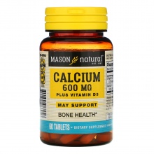  Mason Natural Calcium 600 mg 60 
